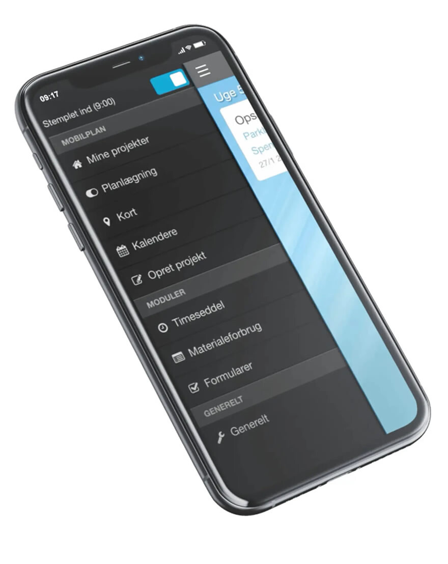 tidsregistrering h&aring;ndv&aelig;rksvirksomhed.
