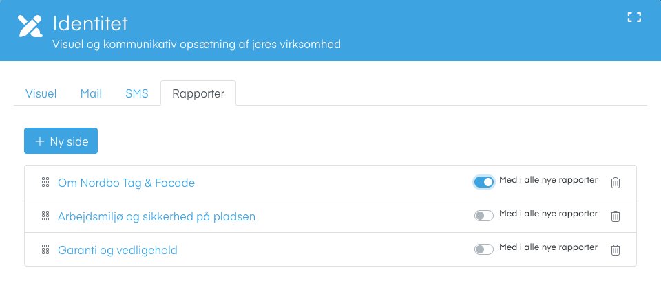 Fanen Rapporter under Identitet
