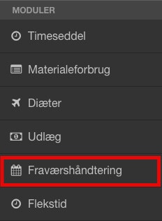 Fraværshåndtering