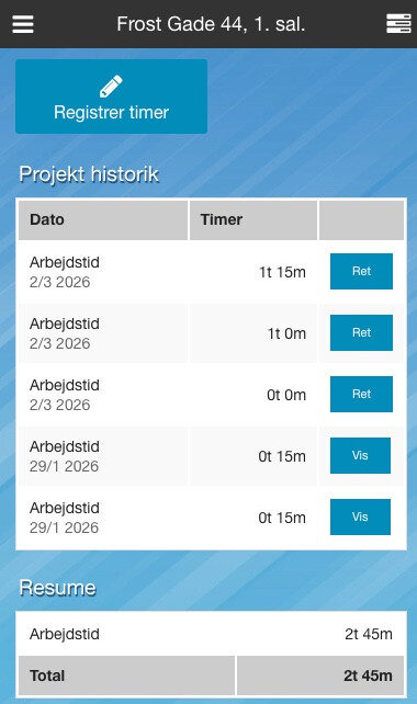 Registreringsoverblik