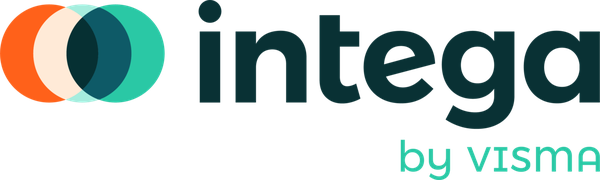 Intega by Visma logo.