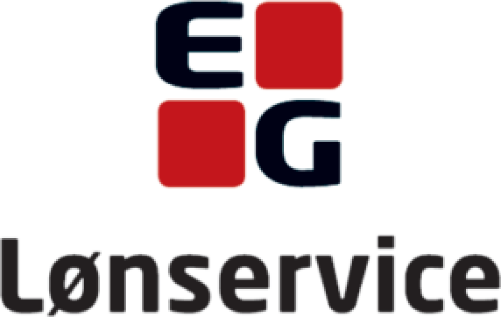 EG Lønservice logo.